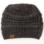 Textured Alpaca Slouch Beanie - Che Cose Belle