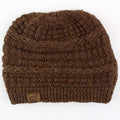 Textured Alpaca Slouch Beanie - Che Cose Belle