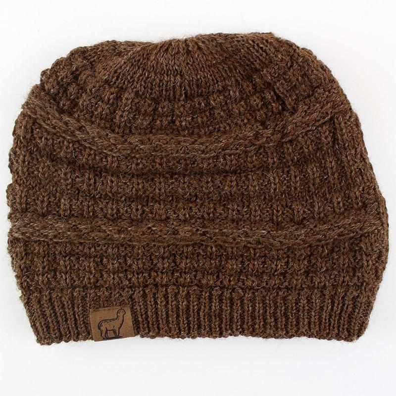 Textured Alpaca Slouch Beanie - Che Cose Belle