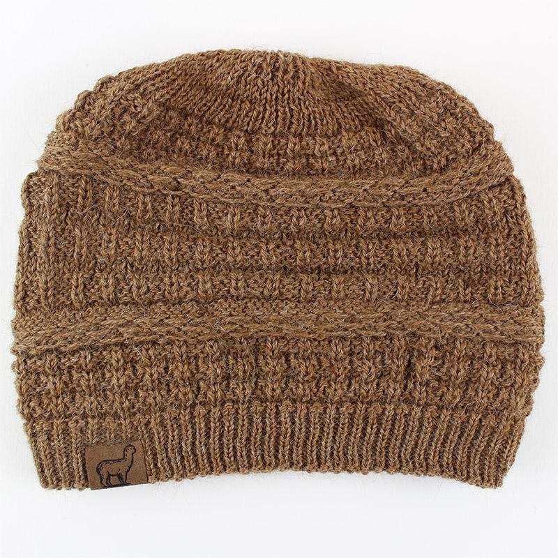 Textured Alpaca Slouch Beanie - Che Cose Belle