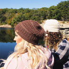 Textured Alpaca Slouch Beanie - Che Cose Belle