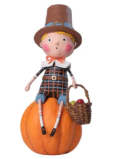 Thankful Thad Lori Mitchell Thanksgiving Figure *NEW FOR 2026* - Che Cose Belle