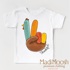 Thankful Turkey Thanksgiving Shirt - Thanksgiving Tee - Che Cose Belle