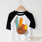 Thankful Turkey Thanksgiving Shirt - Thanksgiving Tee - Che Cose Belle