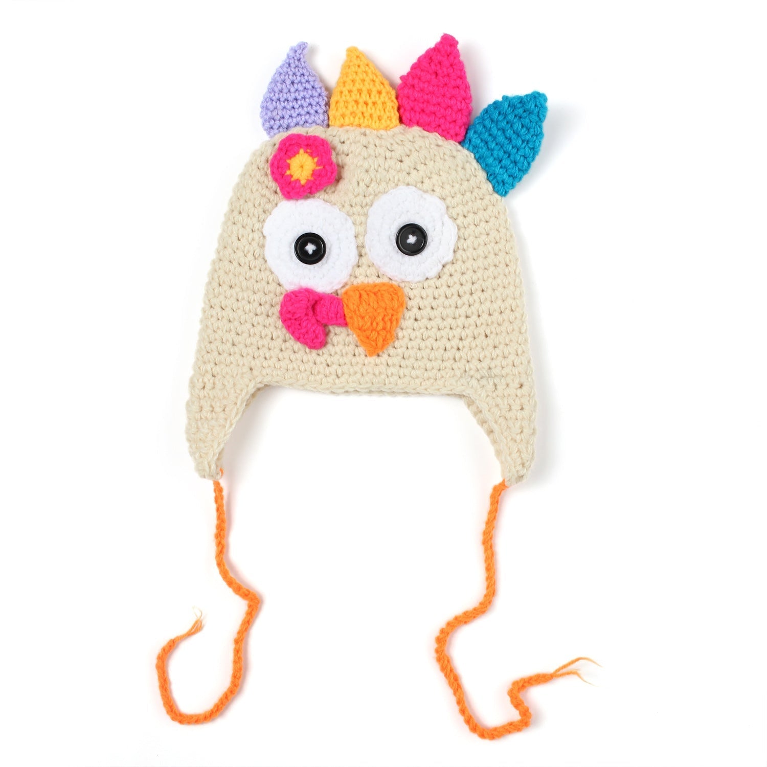 Thanksgiving hand-woven turkey hat - Che Cose Belle