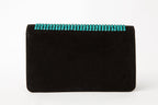 The Ailano Black Leather Glitter Handbag - Che Cose Belle