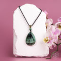 The Angel by My Side – Rare Seraphinite Pendant - Che Cose Belle