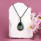 The Angel by My Side – Rare Seraphinite Pendant - Che Cose Belle