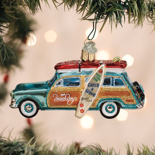 The Beach Boys Surfin' Woody Ornament - Che Cose Belle