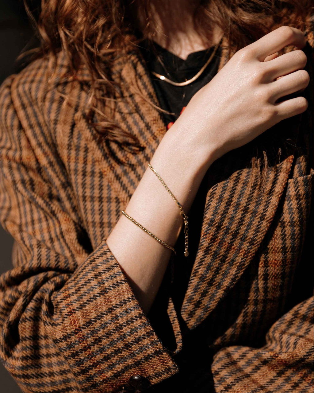 The Beaded Bracelet - Gold - Che Cose Belle