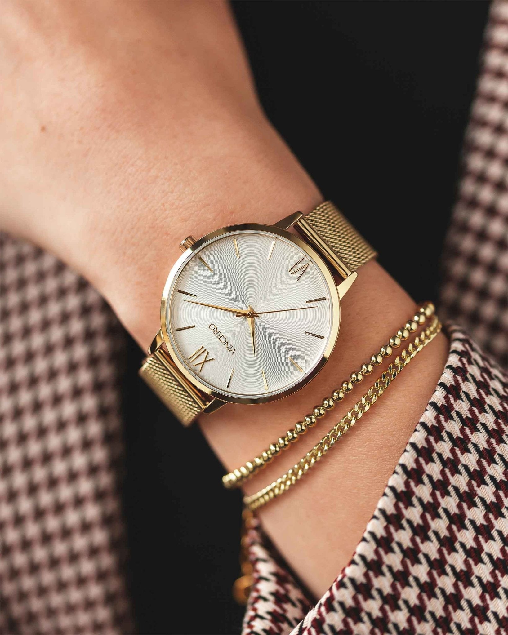 The Beaded Bracelet - Gold - Che Cose Belle