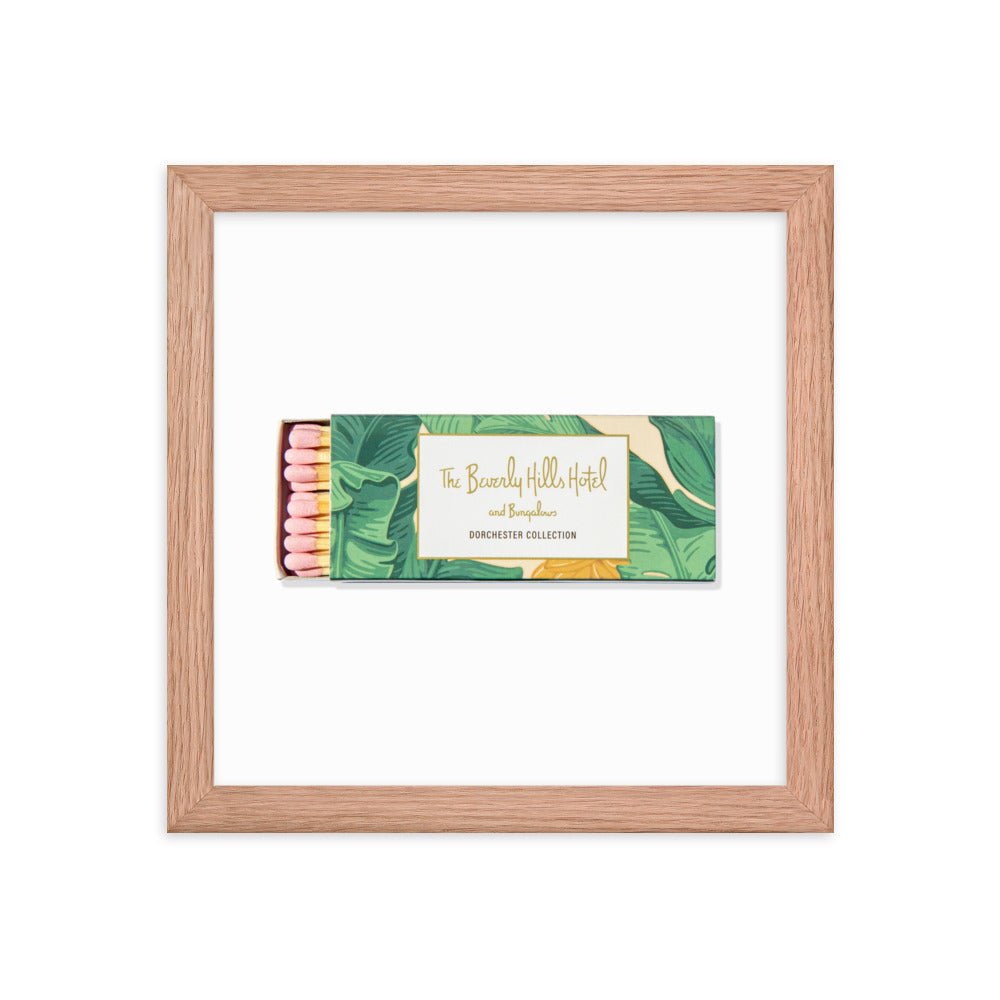 The Beverly Hills Hotel Framed Print - Che Cose Belle