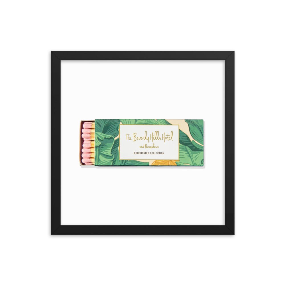 The Beverly Hills Hotel Framed Print - Che Cose Belle