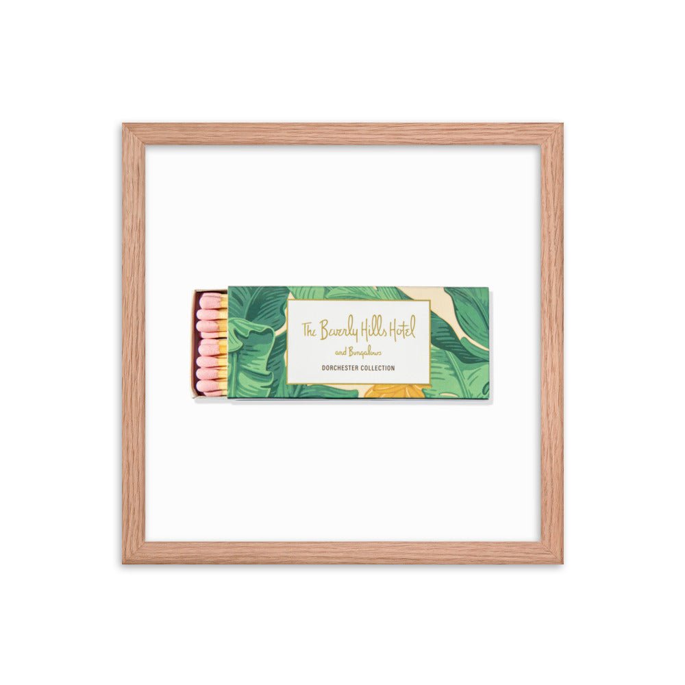 The Beverly Hills Hotel Framed Print - Che Cose Belle