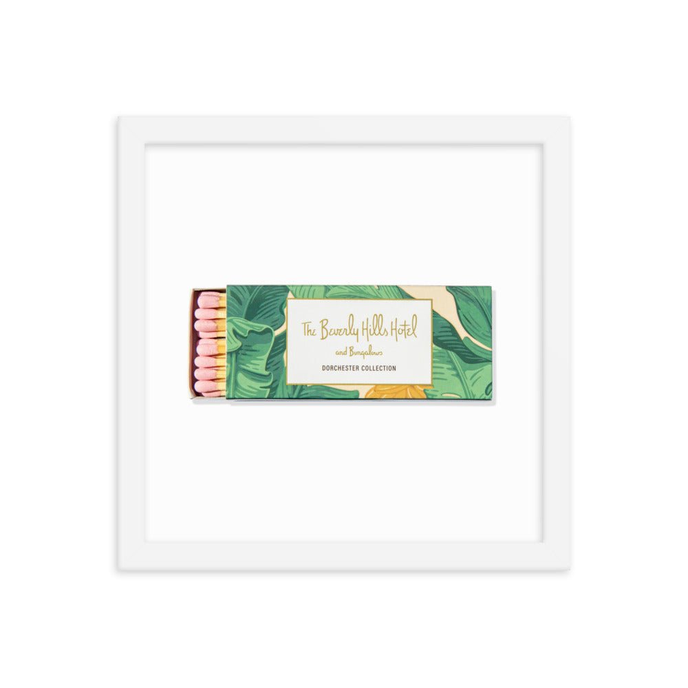 The Beverly Hills Hotel Framed Print - Che Cose Belle