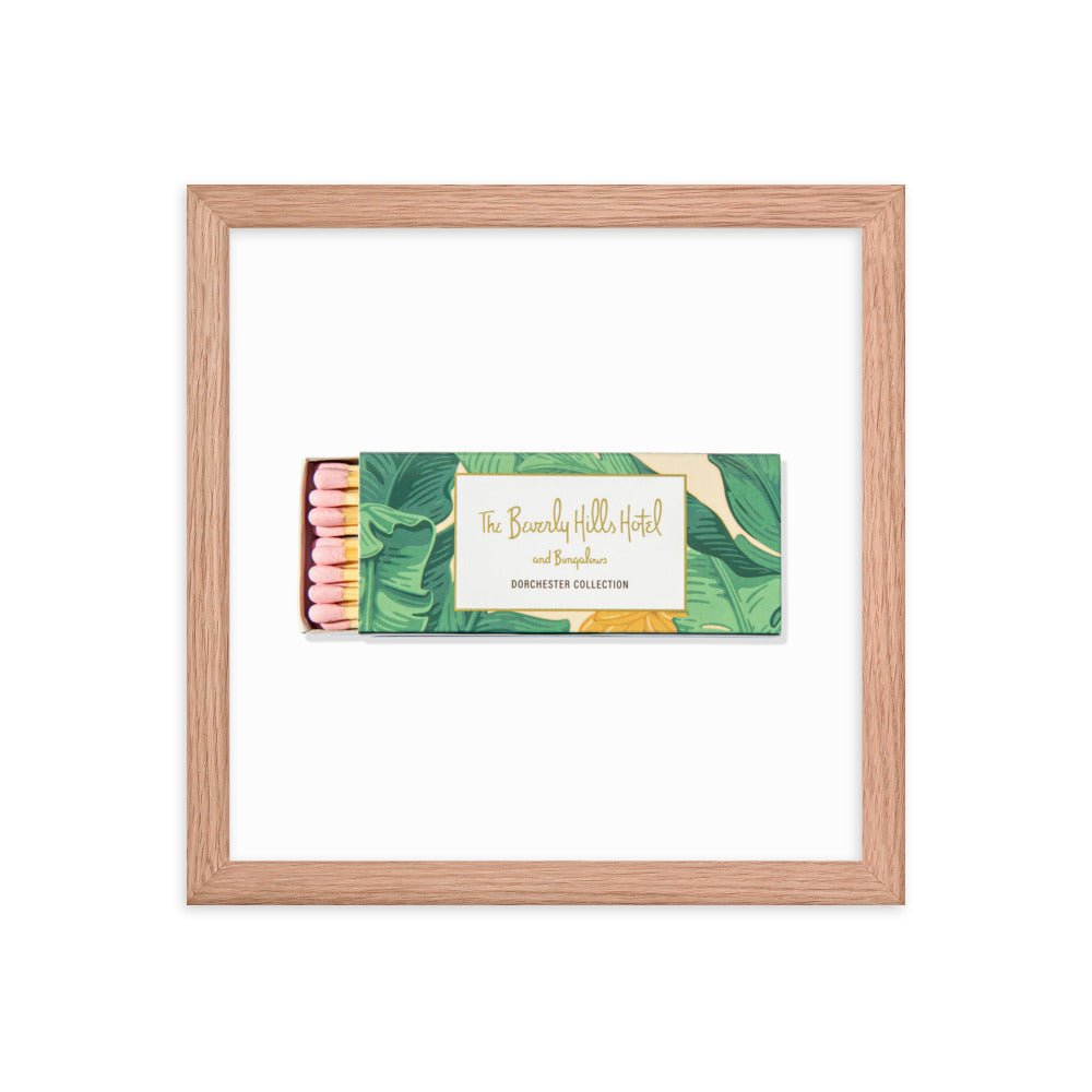 The Beverly Hills Hotel Framed Print - Che Cose Belle