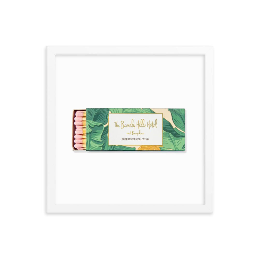 The Beverly Hills Hotel Framed Print - Che Cose Belle