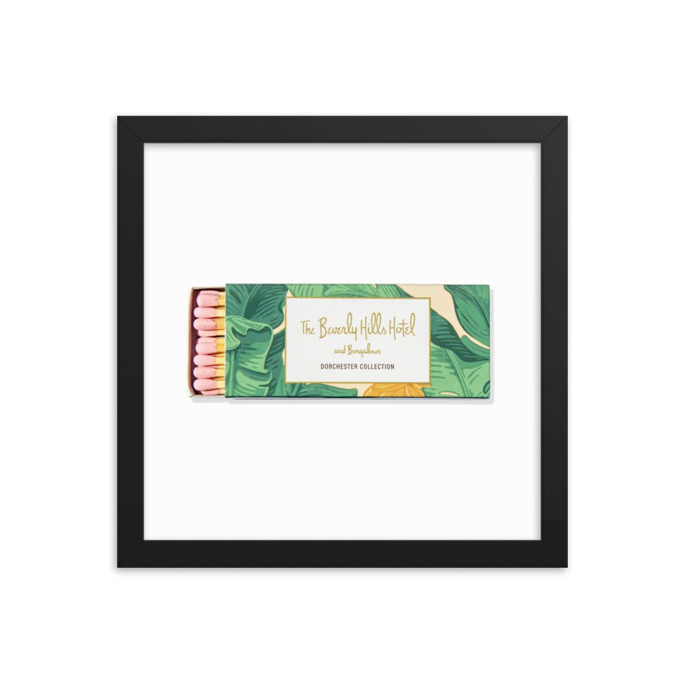 The Beverly Hills Hotel Framed Print - Che Cose Belle