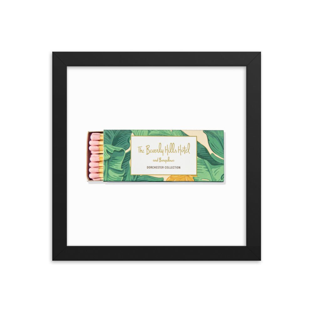 The Beverly Hills Hotel Framed Print - Che Cose Belle