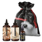 THE BIG DELUXE DOGGY BAG — Luxury Dog Grooming Kit with 16oz Coat - Specific Shampoo, Conditioner & Signature Scent - Che Cose Belle