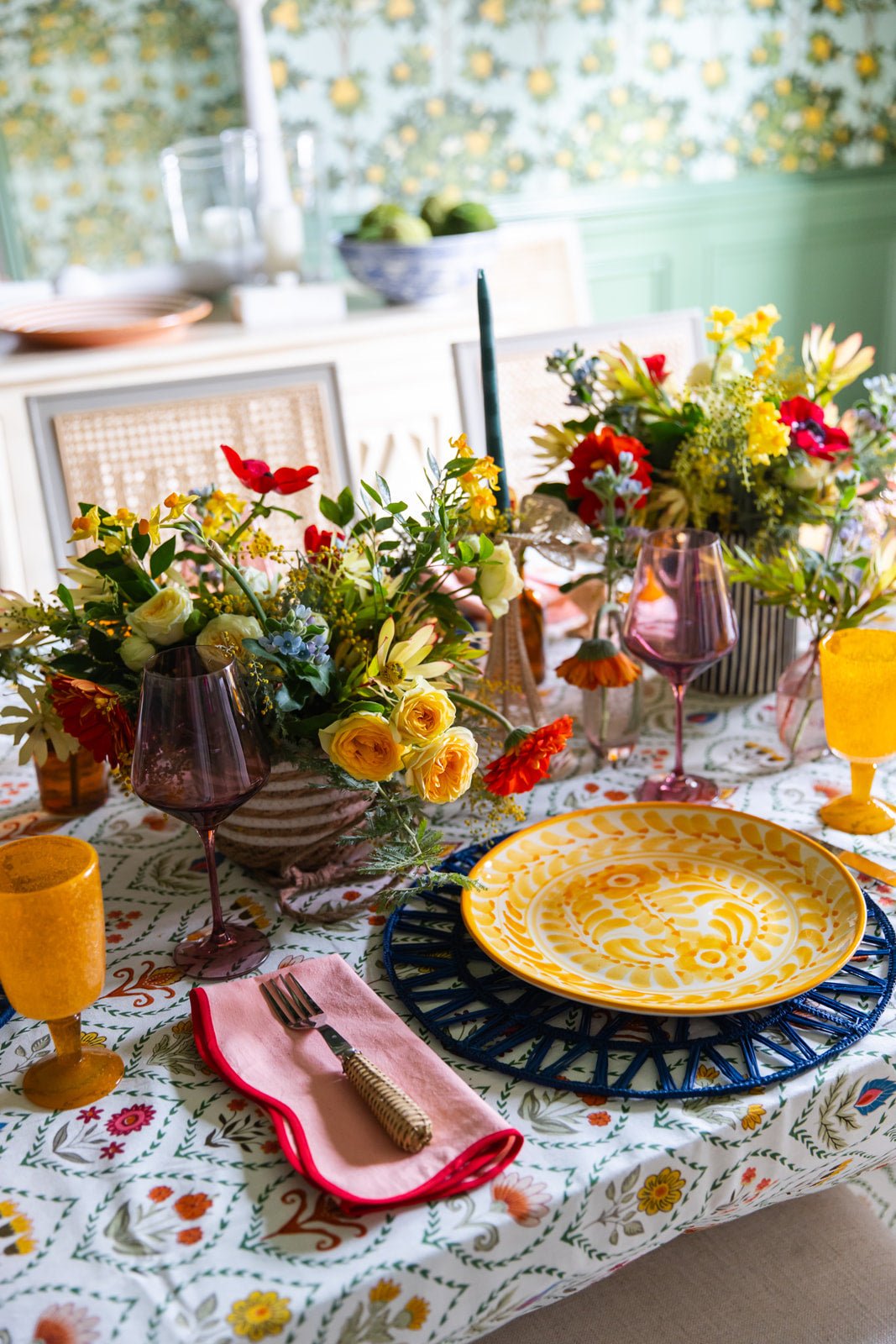 THE BLOOMING GARDEN TABLECLOTH - Che Cose Belle