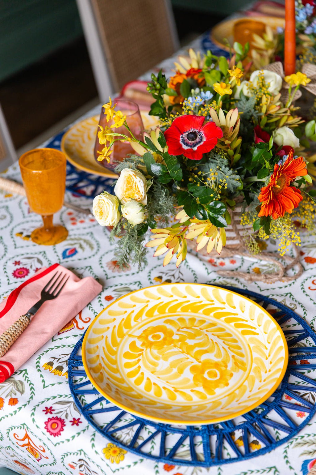THE BLOOMING GARDEN TABLECLOTH - Che Cose Belle