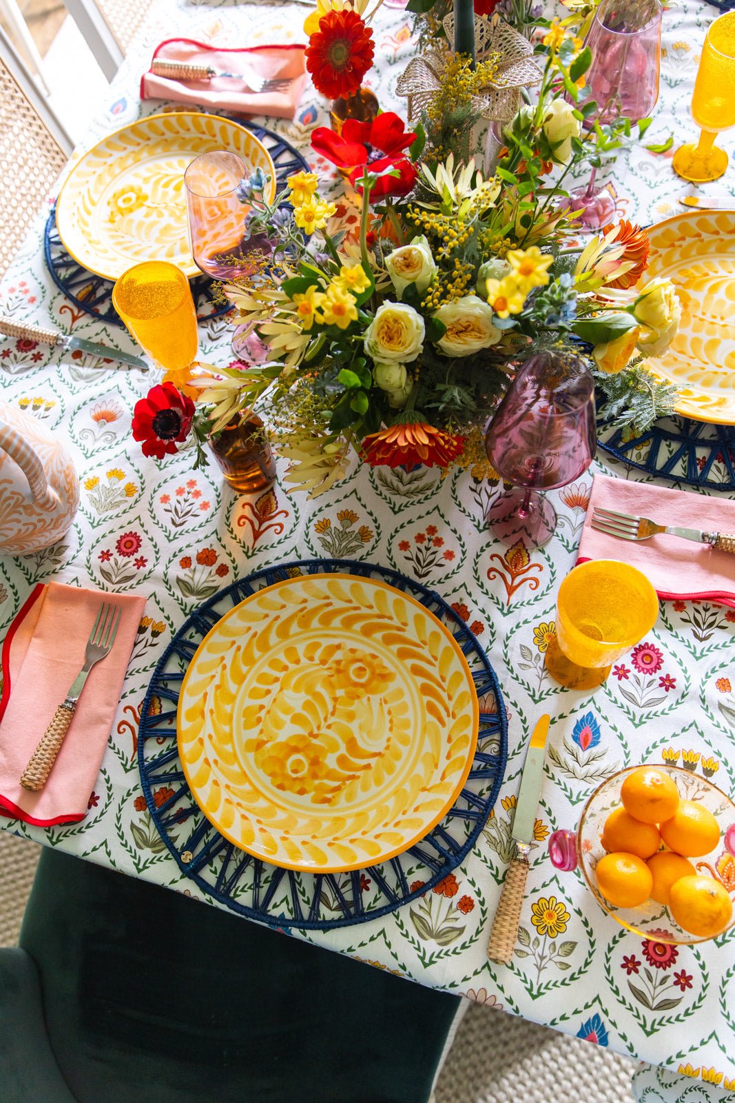 THE BLOOMING GARDEN TABLECLOTH - Che Cose Belle