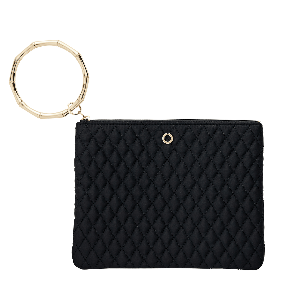 The Bracelet Pouch — Black Quilted - Che Cose Belle