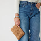 The Bracelet Pouch — Caramel Quilted - Che Cose Belle