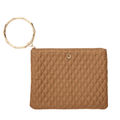 The Bracelet Pouch — Caramel Quilted - Che Cose Belle