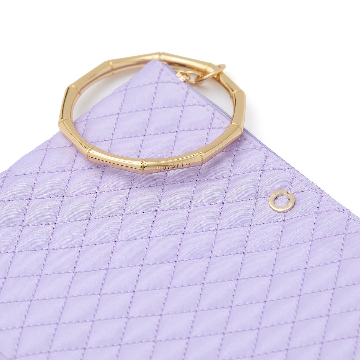 The Bracelet Pouch — Lavender Quilted - Che Cose Belle