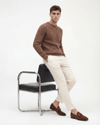 The Brooks Brown Suede Bit Loafer Men Shoe - Che Cose Belle