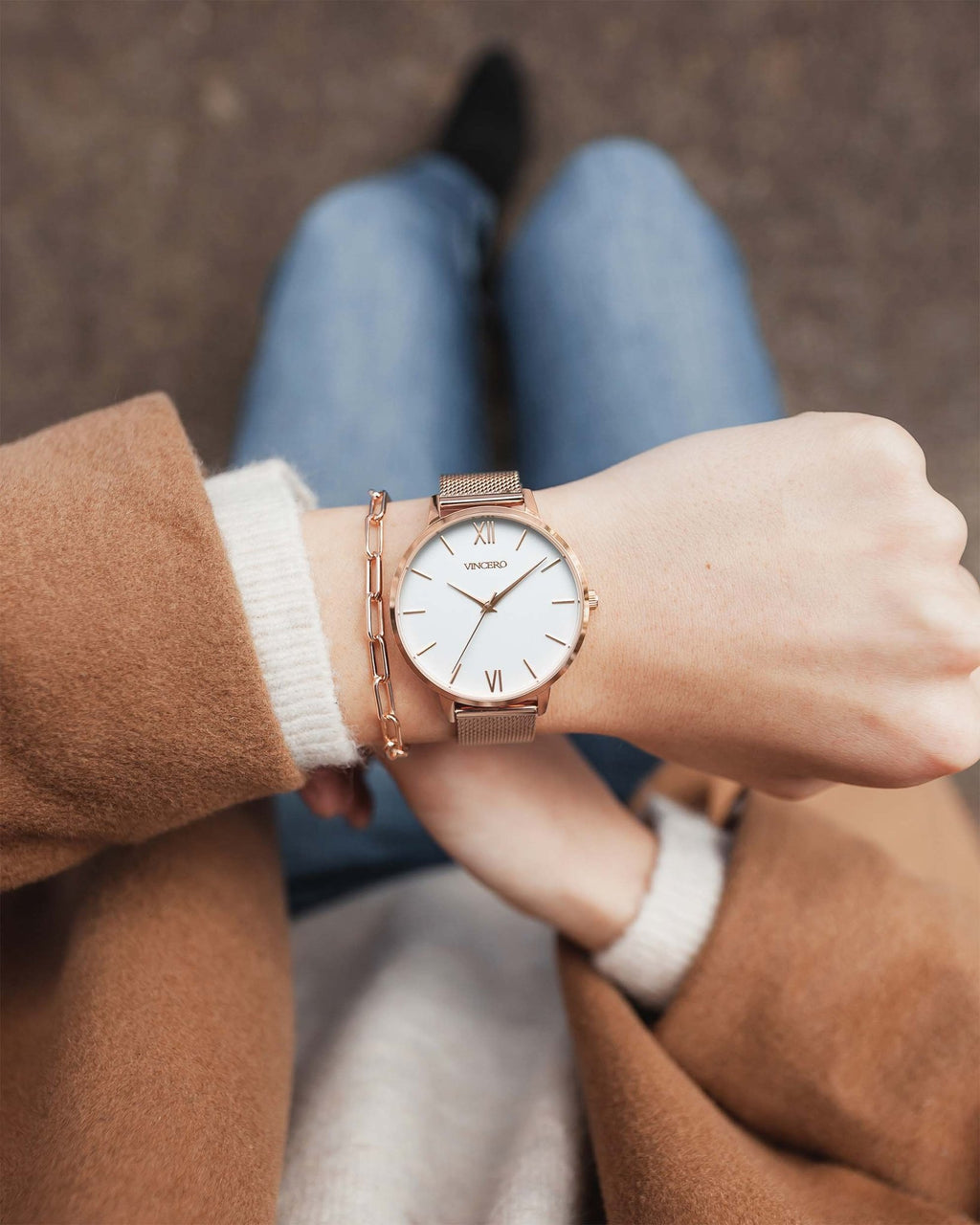 The Chain Link Bracelet - Rose Gold - Che Cose Belle