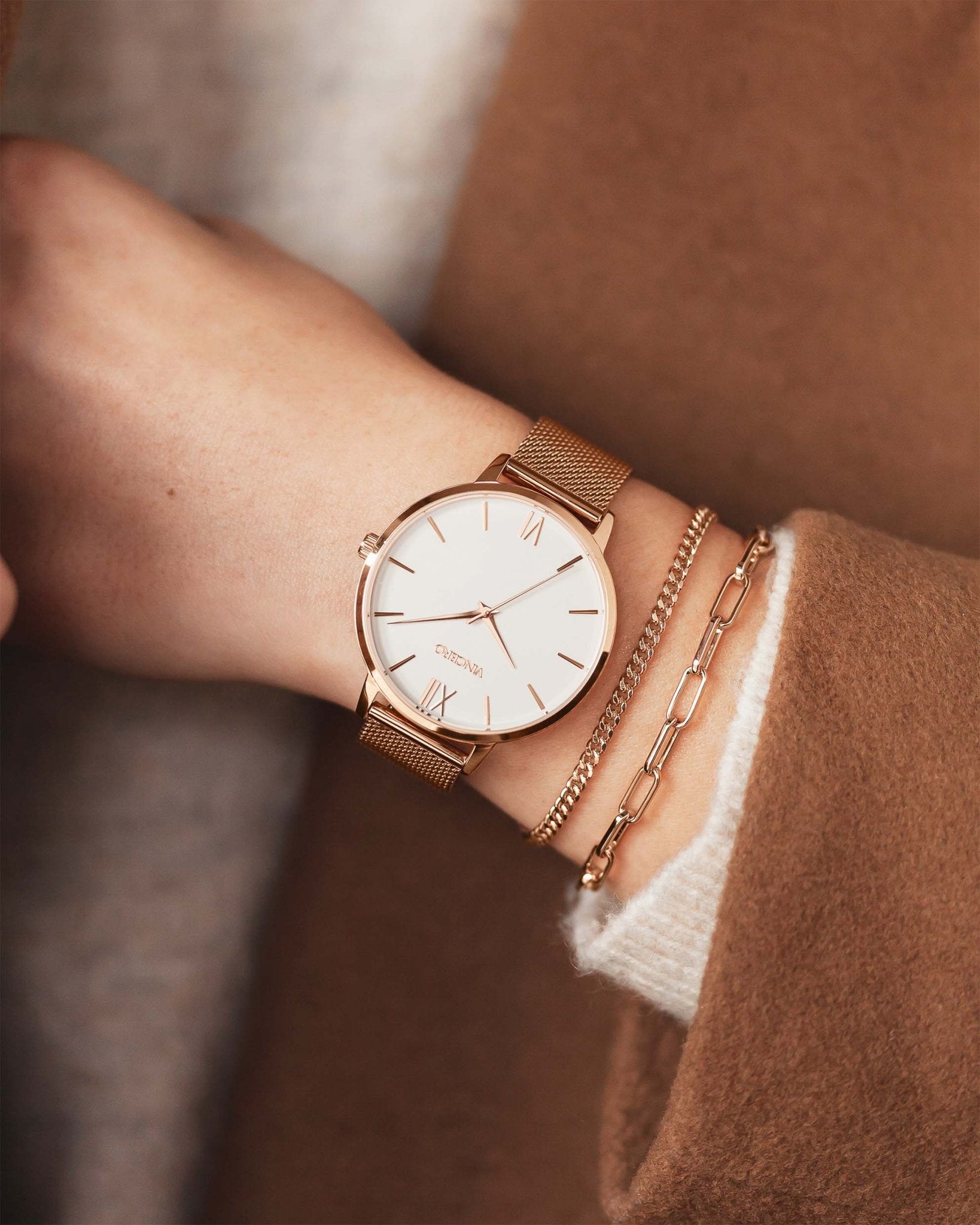 The Chain Link Bracelet - Rose Gold - Che Cose Belle