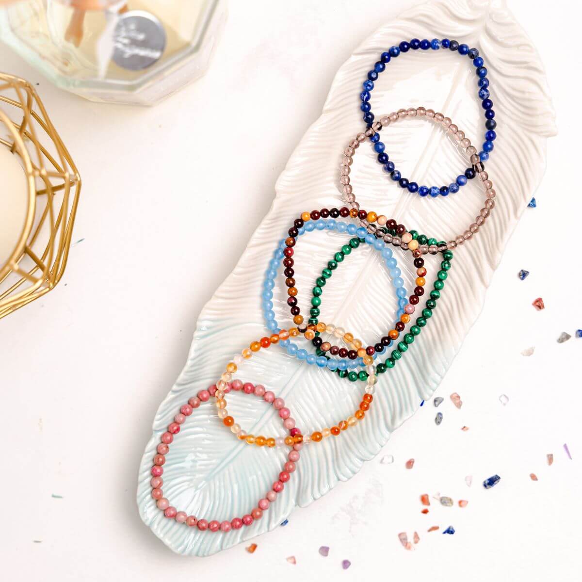 The Chakra - Balancing Bracelets Set - Che Cose Belle