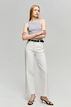 The Cityer Crop Wide Jeans HJ009 - Che Cose Belle
