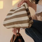 The Cream Everywhere Clutch - Che Cose Belle
