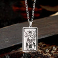 The Devil Major Arcana Tarot Stainless Steel Necklace - Che Cose Belle