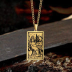 The Empress Tarot Card Stainless Steel Necklace - Che Cose Belle