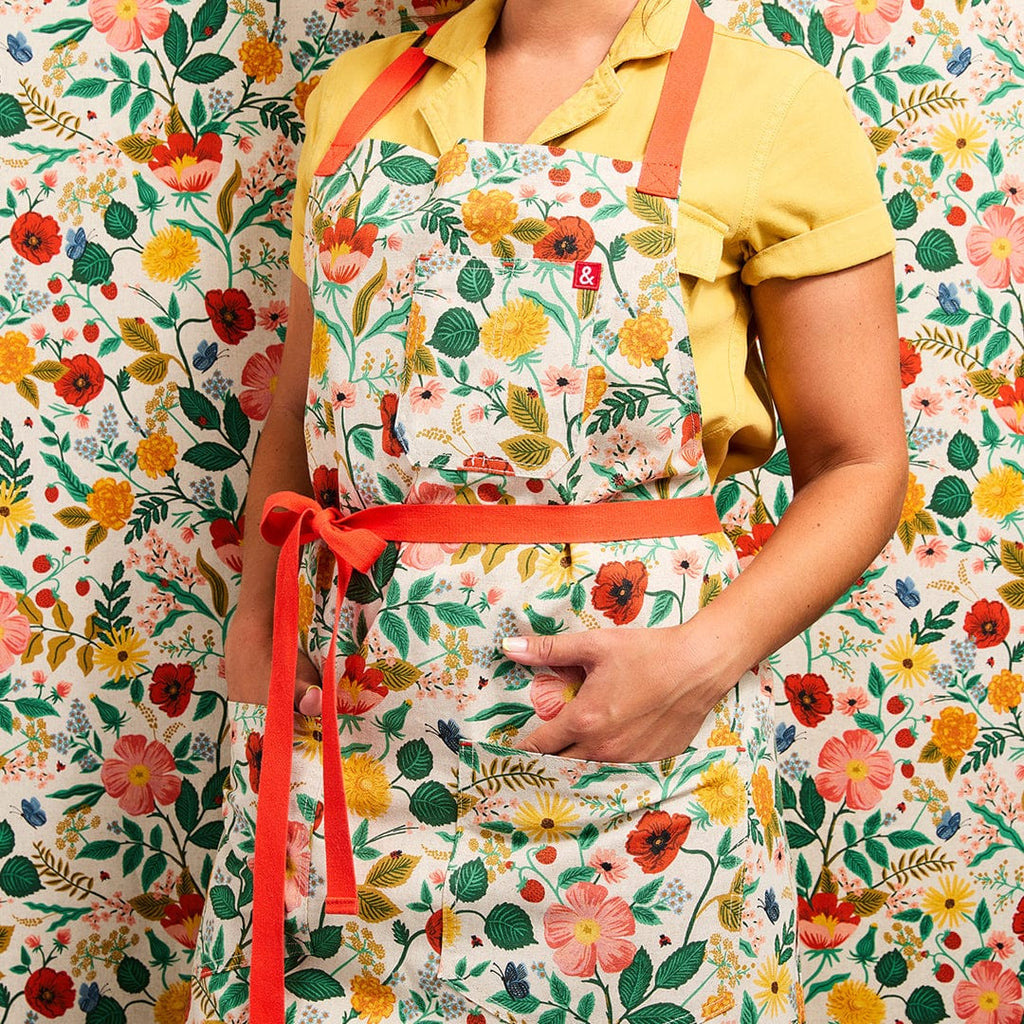 The Essential Apron - Rifle Poppy Fields - Che Cose Belle