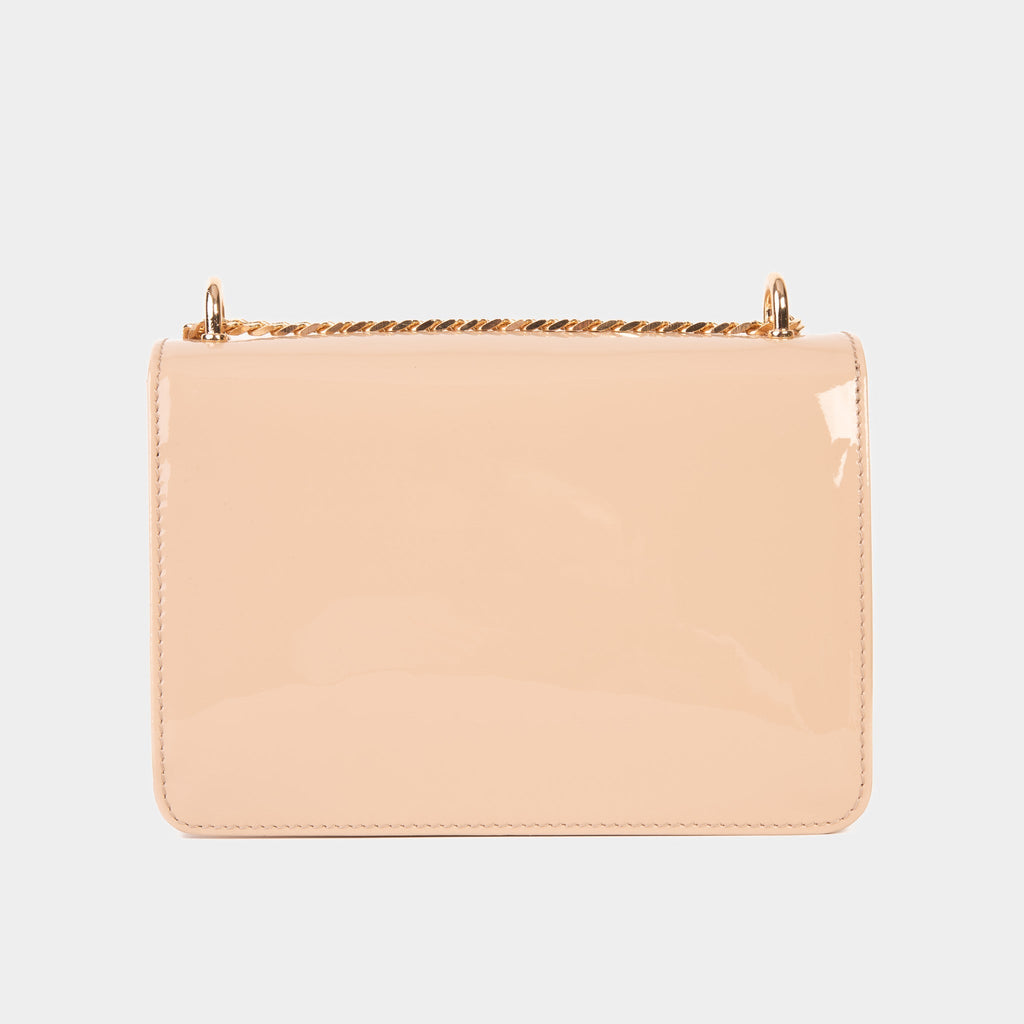 The Ferrara Cream Patent Leather Handbag - Che Cose Belle