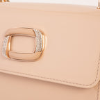 The Ferrara Cream Patent Leather Handbag - Che Cose Belle