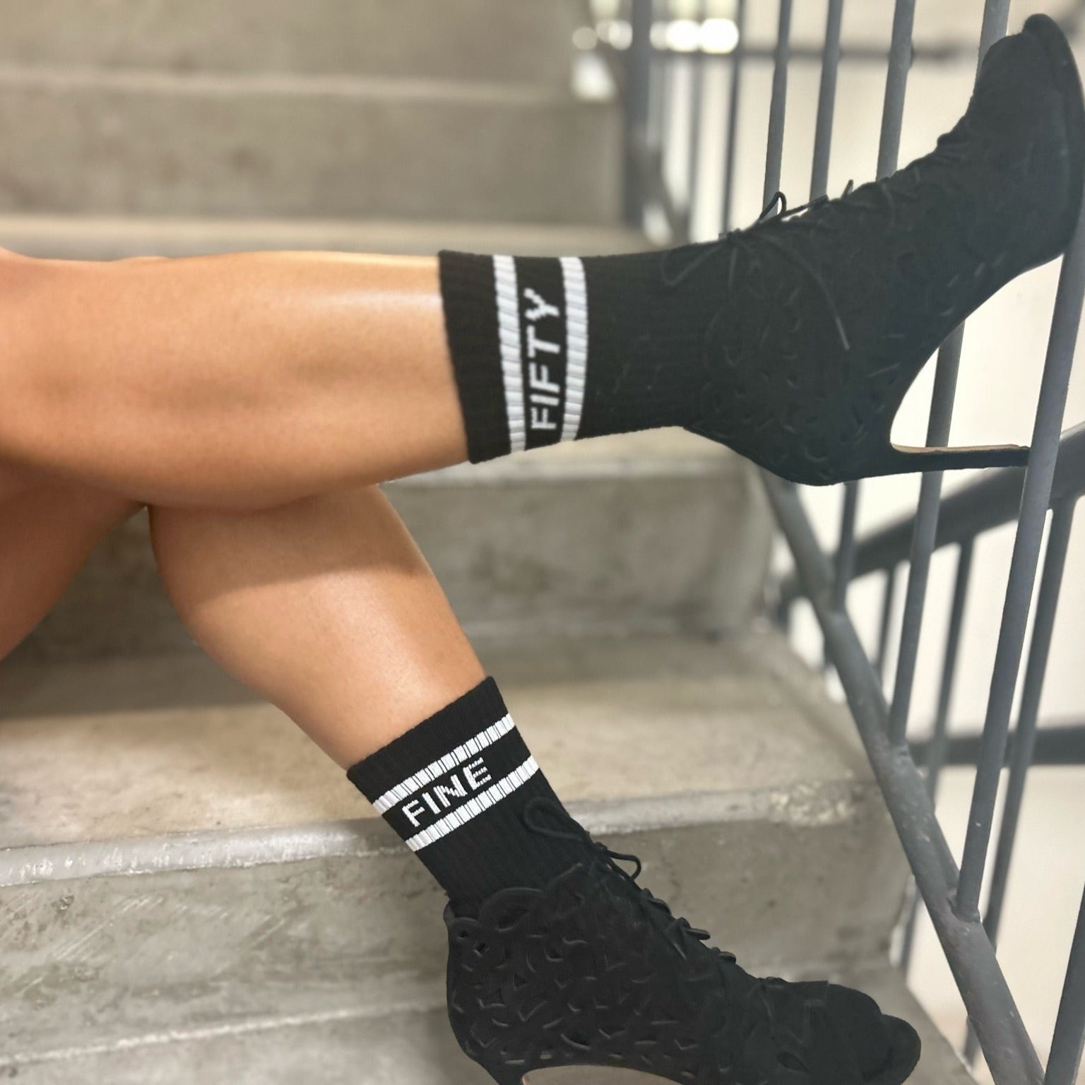 The Fifty Fine Crew Socks - Athletic - Che Cose Belle