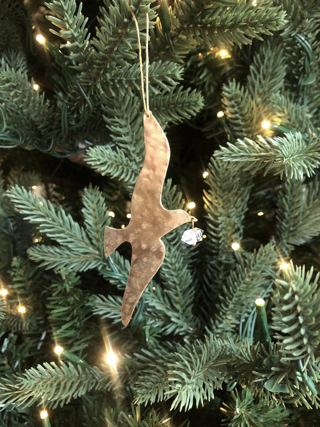 The Gift Ornament With Herkimer Diamond - Che Cose Belle