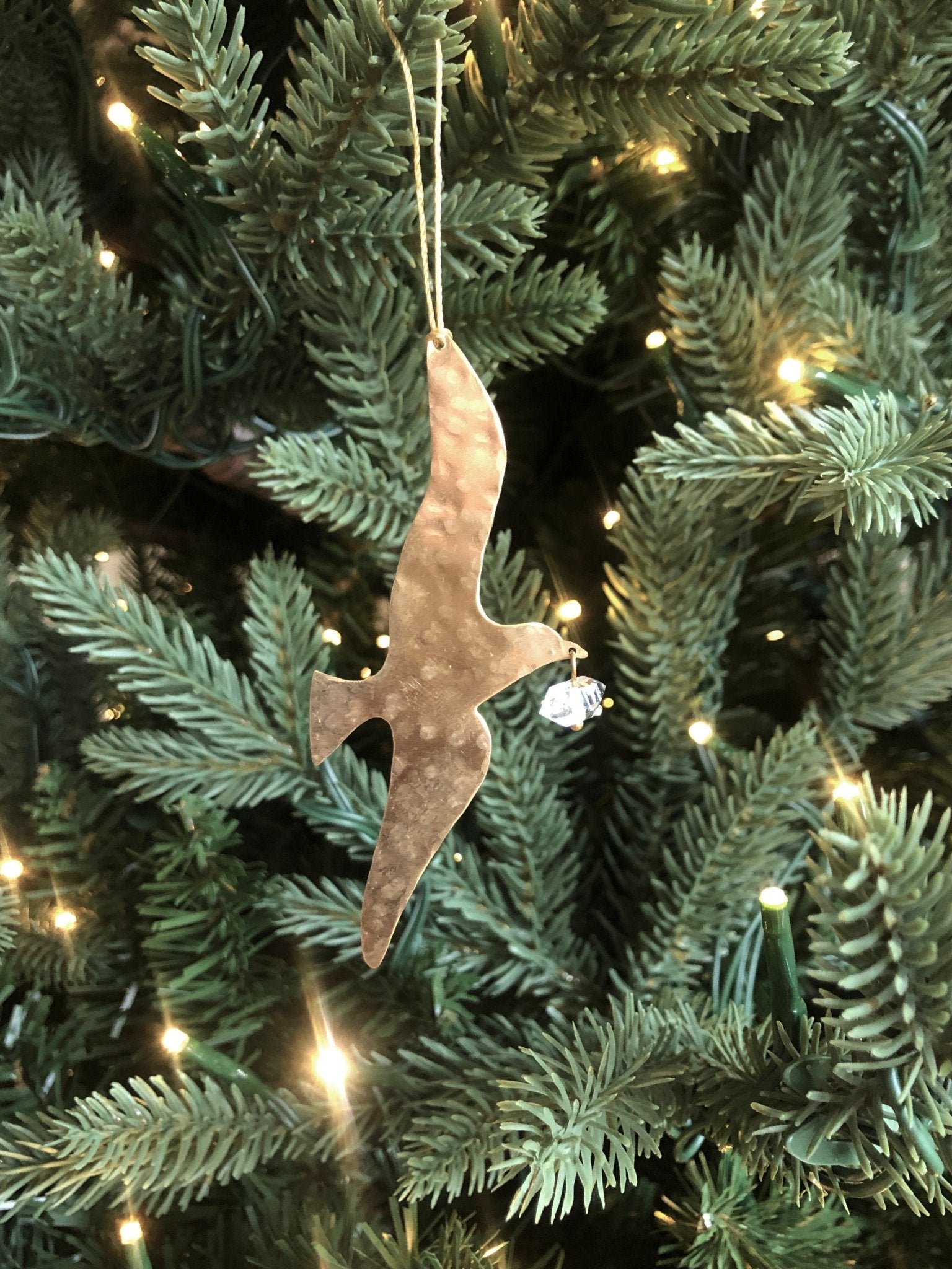 The Gift Ornament With Herkimer Diamond - Che Cose Belle