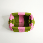 The Green & Pink Everywhere Clutch - Che Cose Belle