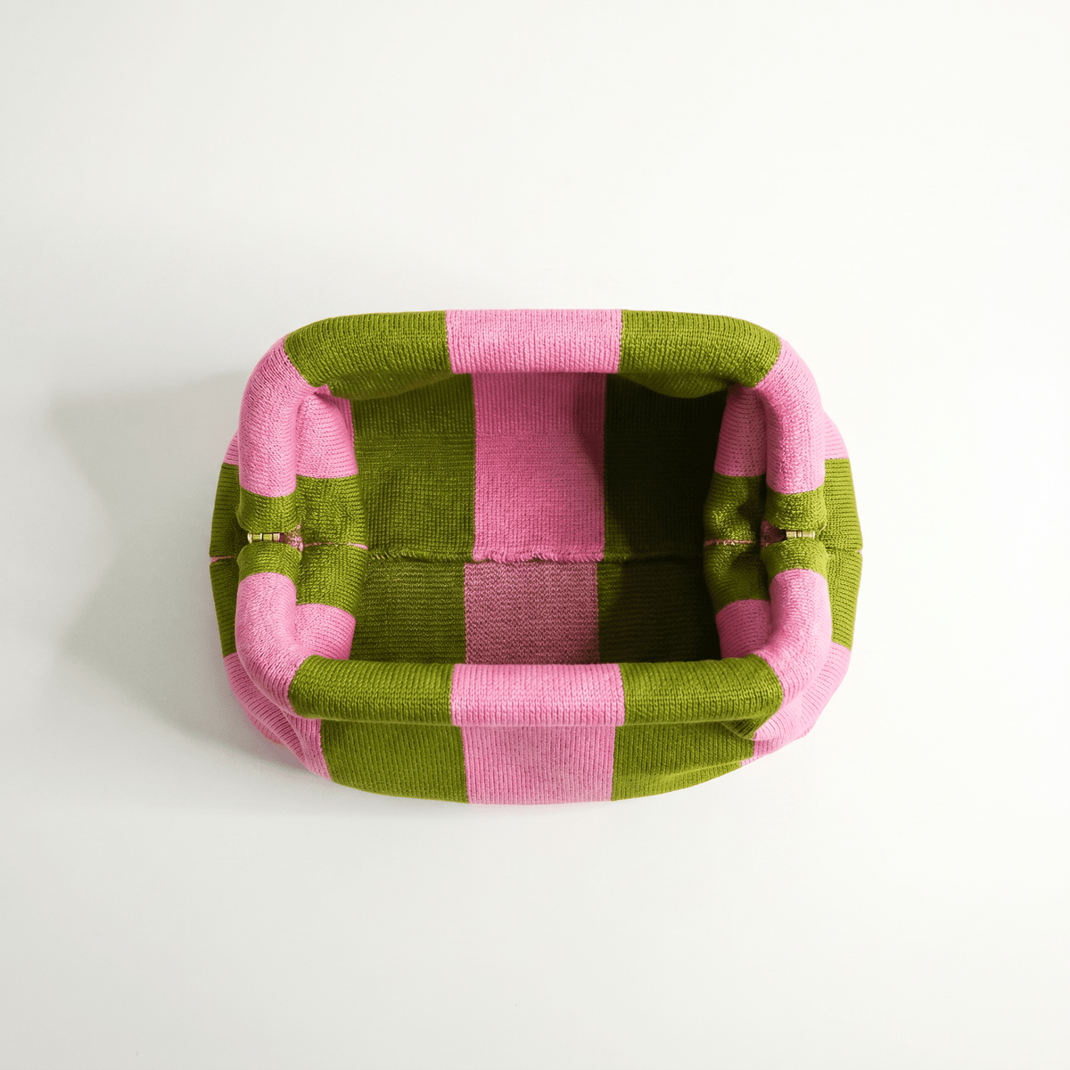 The Green & Pink Everywhere Clutch - Che Cose Belle