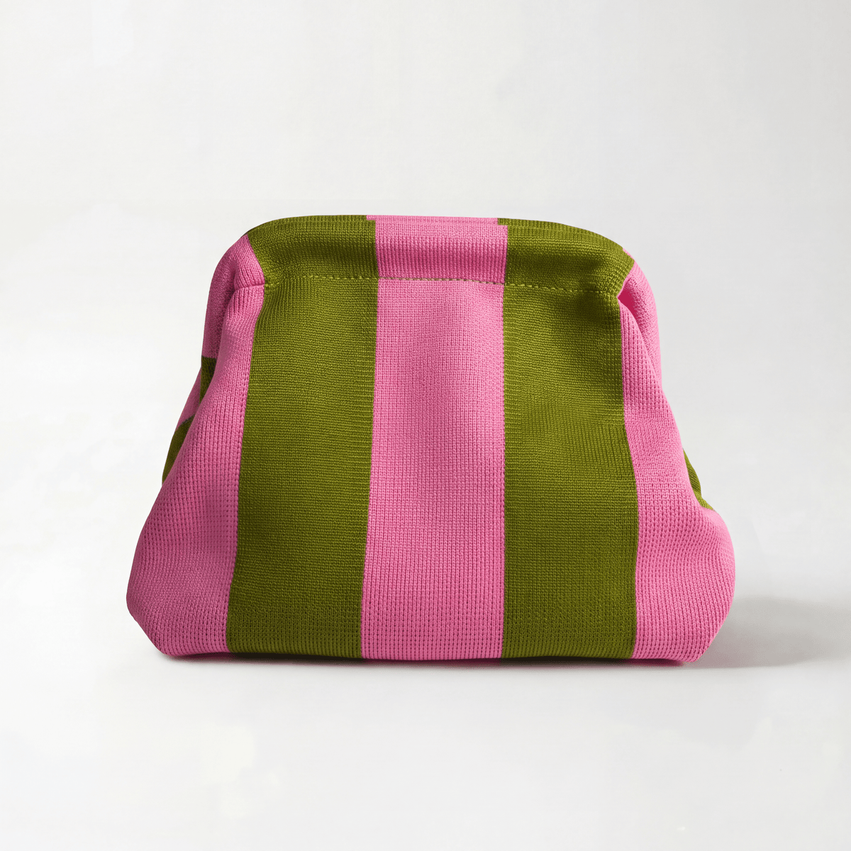 The Green & Pink Everywhere Clutch - Che Cose Belle