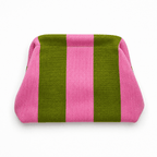 The Green & Pink Everywhere Clutch - Che Cose Belle