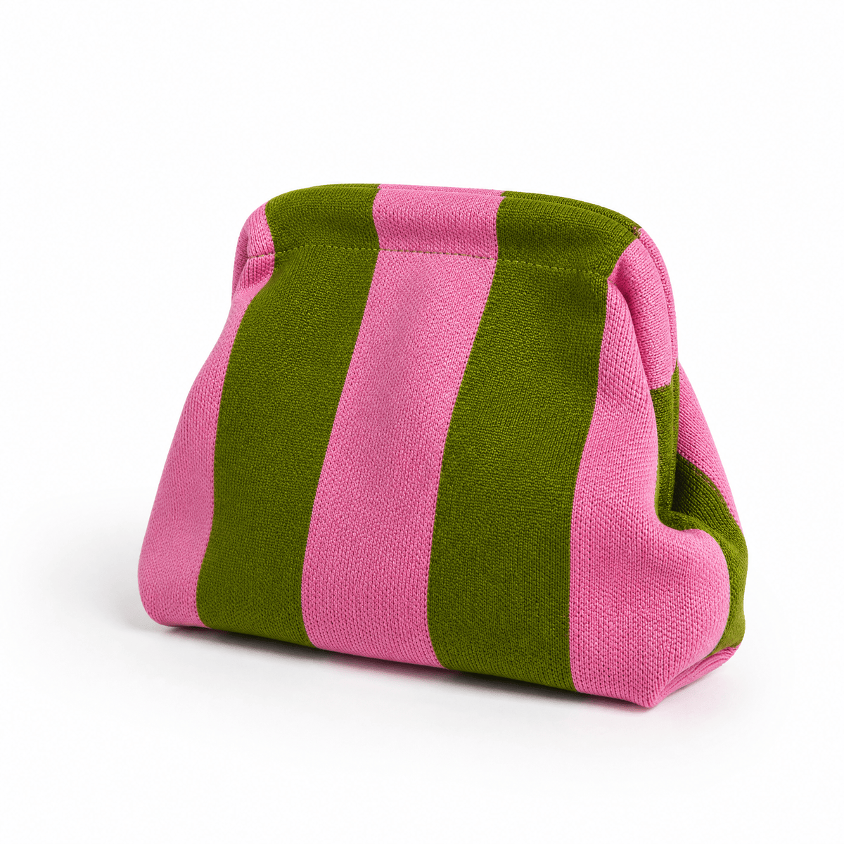 The Green & Pink Everywhere Clutch - Che Cose Belle